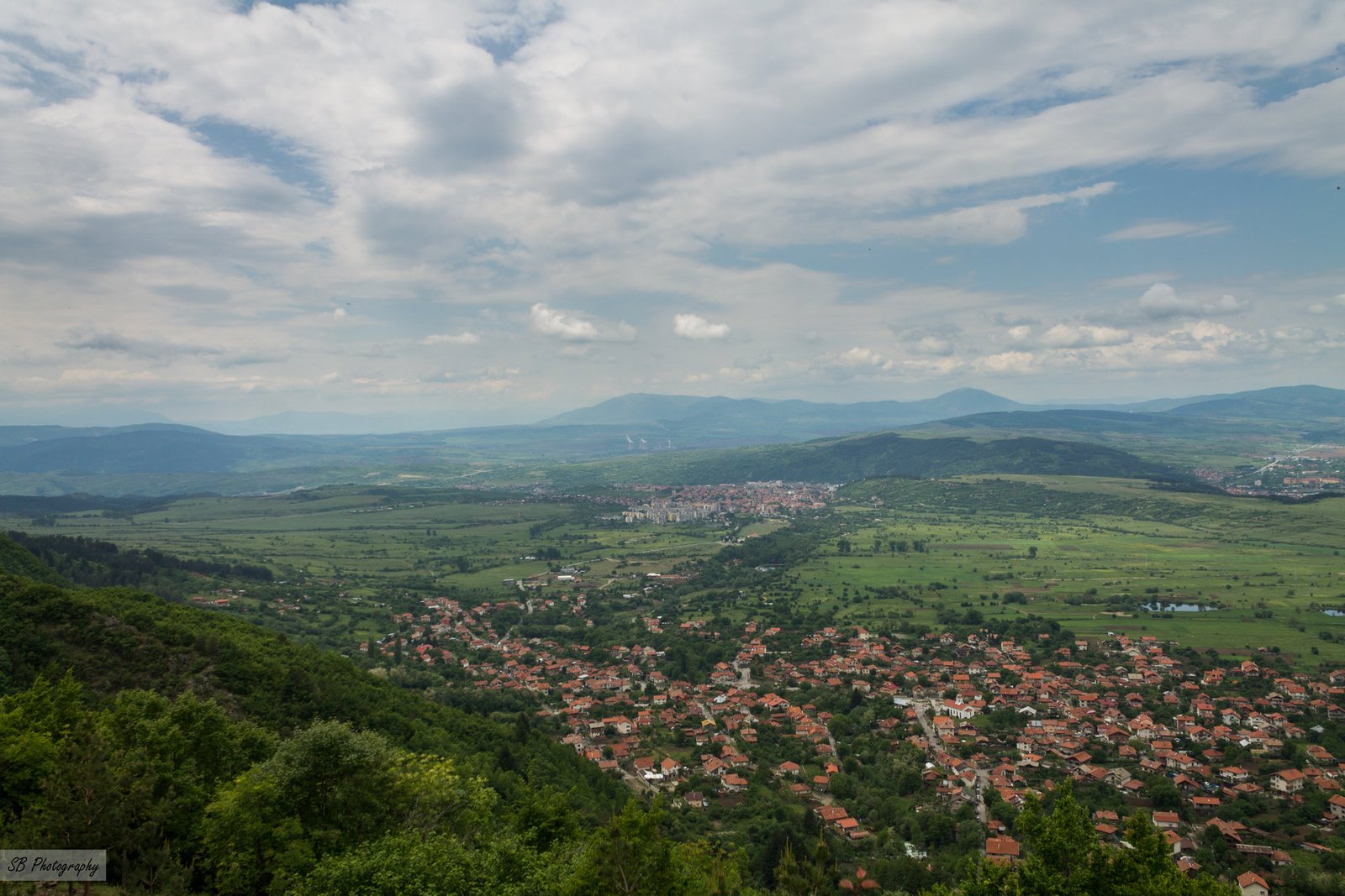 Поглед над село Бистрица, Дупнишко